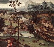 Joachim Patinir Landscape with the Rest on the Flight Spain oil painting artist